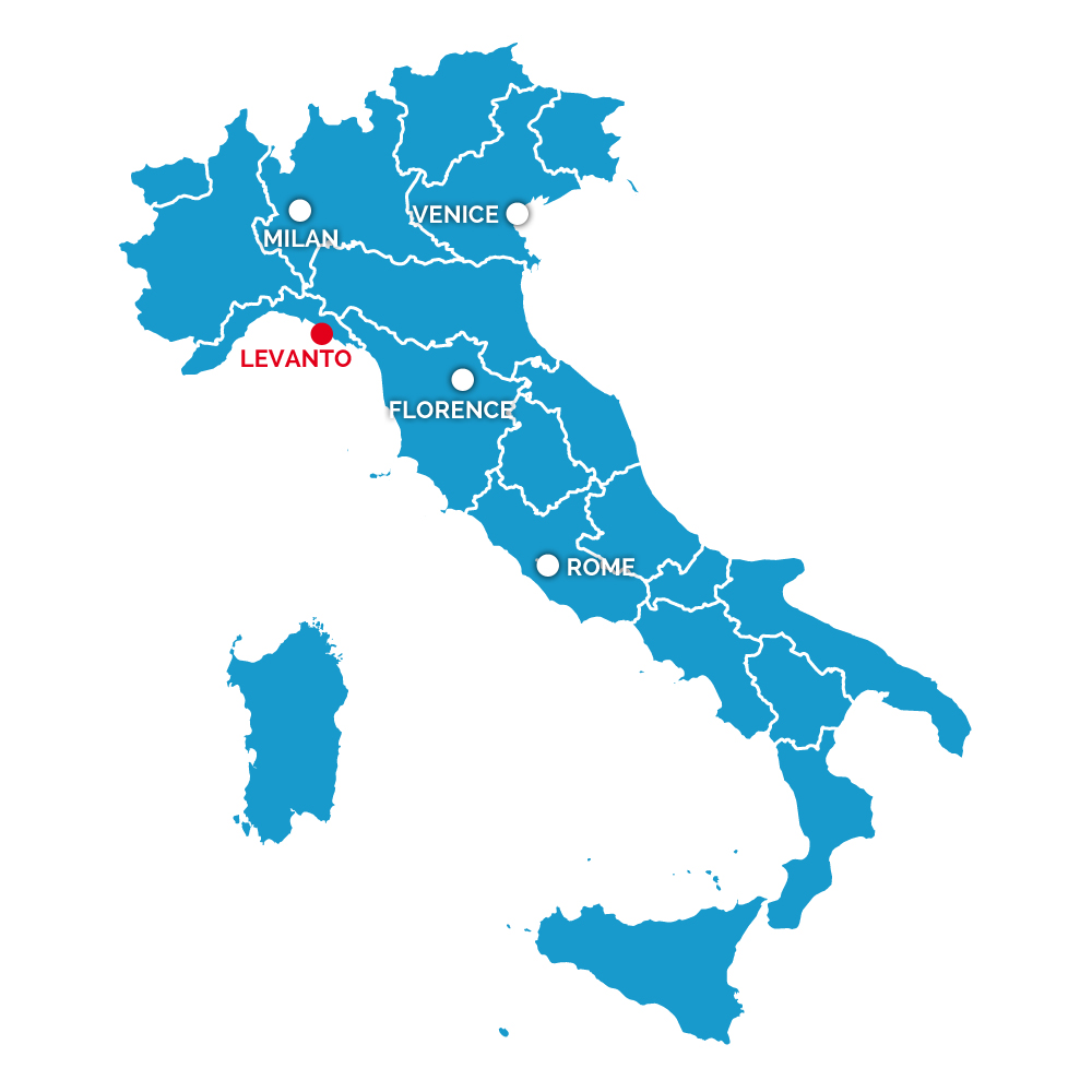 Cartina Liguria